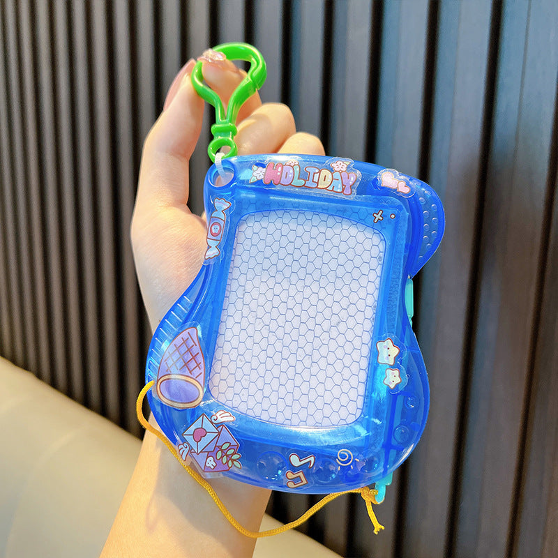 Wholesale Children's Graffiti Painting Boards, Magnetic Writing Boards, Plastic Keychains